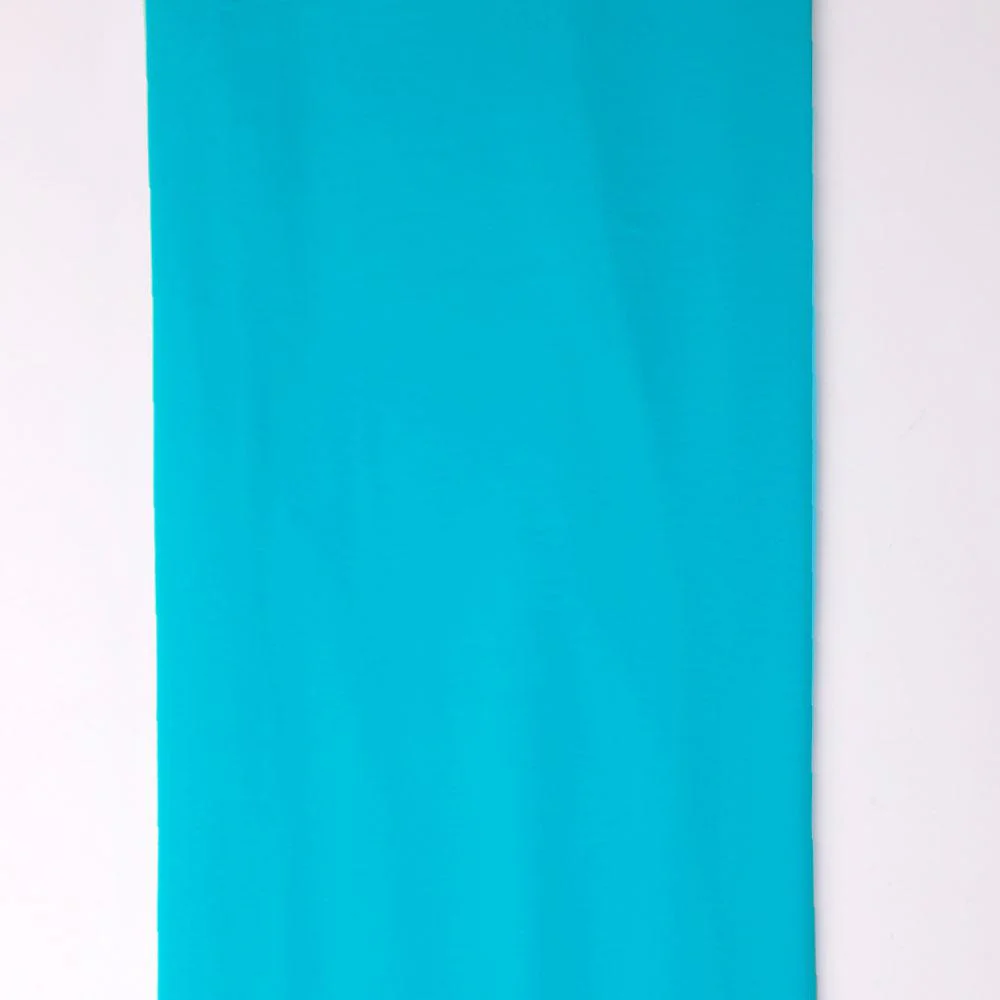 Blue Plain Georgette Solid Fabric - Image 4